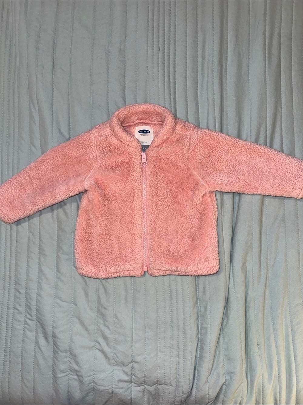 Pink Sherpa Zip-Up